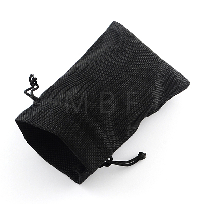 Burlap Packing Pouches Drawstring Bags X-ABAG-Q050-7x9-09-1
