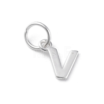 925 Sterling Silver Letter Charms LS-STER-C012-01S-V-1