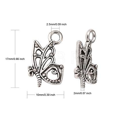 Tibetan Style Alloy Pendants X-TIBEP-A100603-S-LF-1