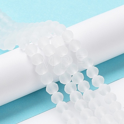 Transparent Glass Beads Strands EGLA-A044-T4mm-MD19-1