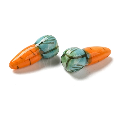 Food Theme Handmade Porcelain Beads LS-PORC-NH0001-02-1
