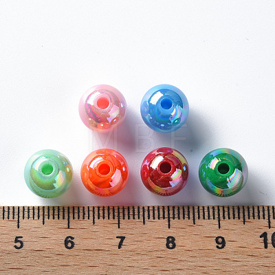 Opaque Acrylic Beads MACR-S370-D10mm-M2-1