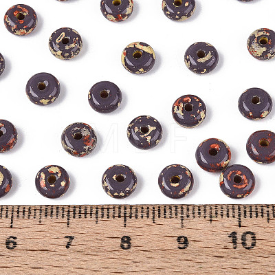 Picasso Glass Seed Beads SEED-N010-01G-1