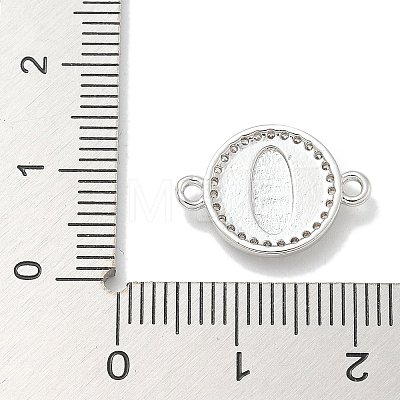 Rack Plating Brass Micro Pave Clear Cubic Zirconia Religion Virgin Mary Connector Charms KK-L224-094P-05-1