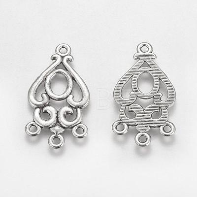 Alloy Teardrop Chandelier Component Links EA9733Y-1