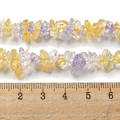 Crackle Glass Bead Strands G-F328-18-A-1