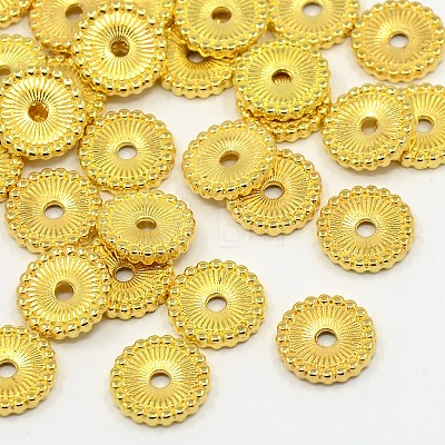 Tibetan Style Spacer Beads X-TIBE-47916-G-FF-1