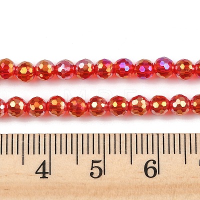Electroplate Transparent Glass Beads EGLA-B013-02A-AB06-1