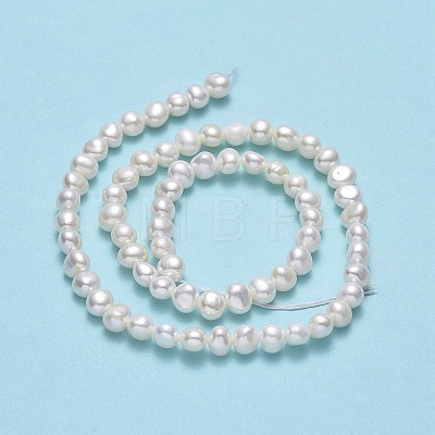 Natural Cultured Freshwater Pearl Beads Strands PEAR-A005-09-01-1