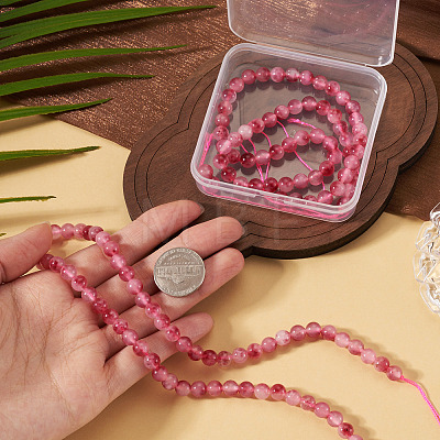 2 Strands Natural Malaysia Jade Beads Strands G-TA0003-35A-02-1
