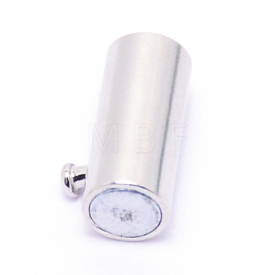 Brass Magnetic Clasps STAS-WH0038-07P-1