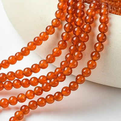 Gemstone Beads Strands X-GSR6mmC060-1-1