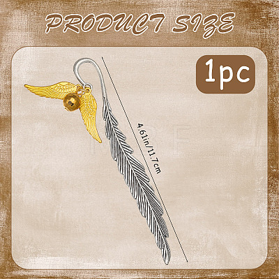 Alloy Bookmarks AJEW-SW00050-1