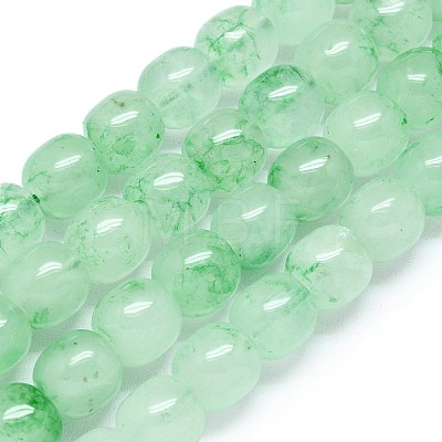 Natural Malaysia Jade Beads Strands G-B165-F09-10x10mm-1