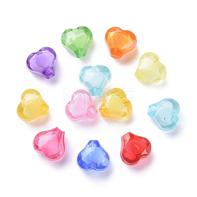 Transparent Acrylic Beads TACR-S114-10mm-M-1