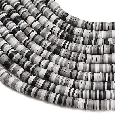 Handmade Polymer Clay Beads Strands PY-CBA21A8-01C-1