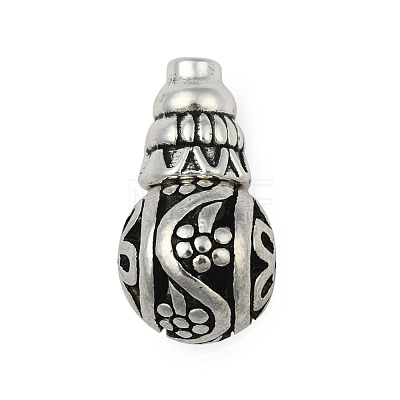 Tibetan Style Alloy 3-Hole Guru Bead Sets PALLOY-TAC0009-36AS-1