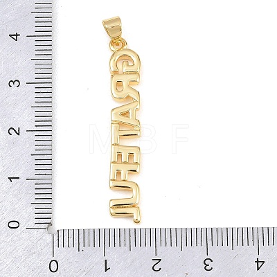 Brass Pendants KK-C162-054A-05G-1