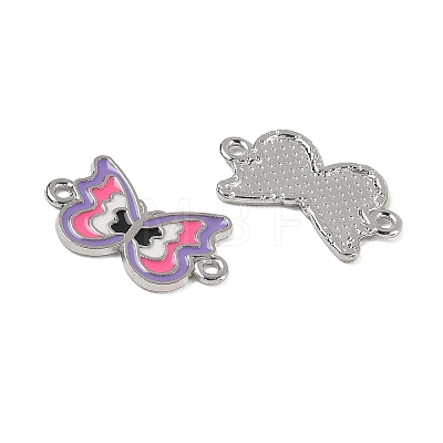 Alloy Enamel Connector Charms AL-CBA0DA2-03P-1