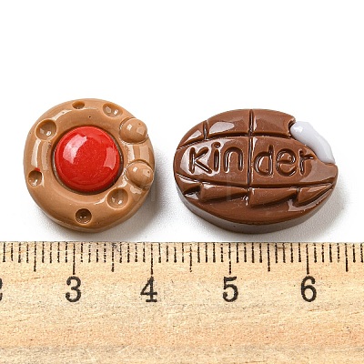 Opaque Resin Imitation Food Decoden Cabochons CRES-H002-01A-1