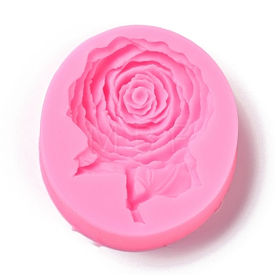 Rose Food Grade Silicone Molds DIY-I078-13-1