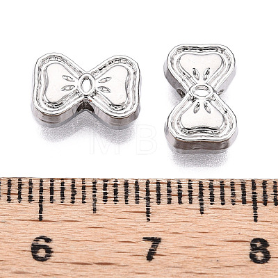 Rack Plating Alloy Beads PALLOY-T091-07P-NR-1