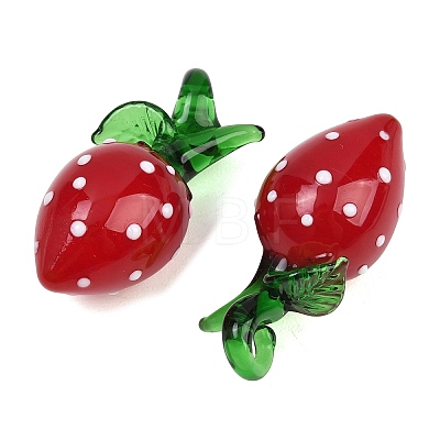 Handmade Lampwork Pendants LAMP-C026-04-1