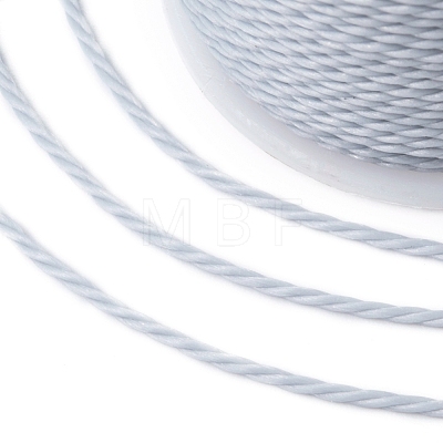 Round Waxed Polyester Cord YC-G006-01-1.0mm-33-1