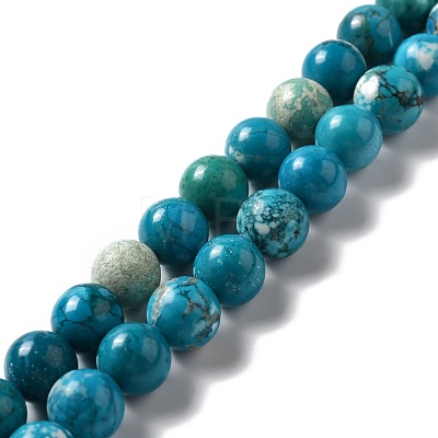 Natural Magnesite Beads Strands G-L555-02-1