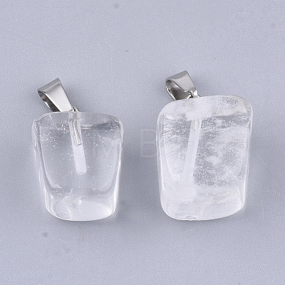 Watermelon Stone Glass Pendants G-Q996-33-1