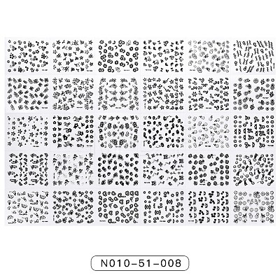 Nail Art Stickers MRMJ-N010-51-008-1