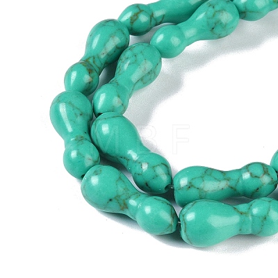 Synthetic Turquoise Beads Strands G-K362-G02-01-1