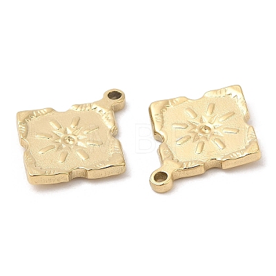 Ion Plating(IP) 316L Surgical Stainless Steel Pendant Rhinestone Settings STAS-D078-12G-1