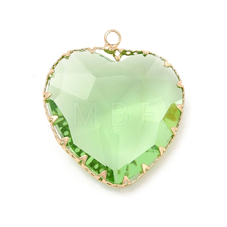 K9 Glass Pendants KK-E071-07KCG-08-1