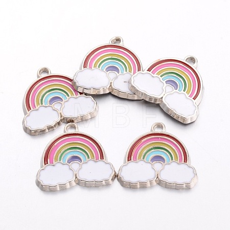 Alloy Enamel Pendants EA214Y-NF-1