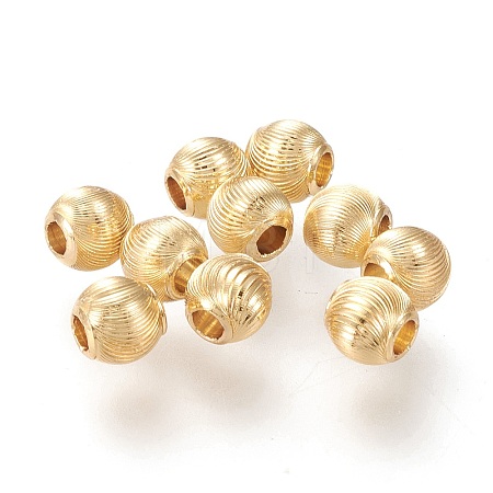 Brass Beads LS-KK-M213-02A-G-1