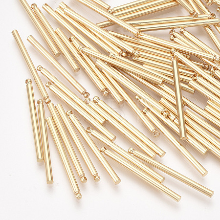 Brass Bar Pendants KK-S348-385C-1