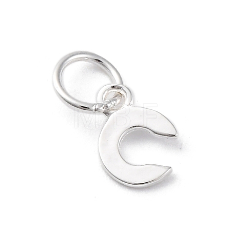 925 Sterling Silver Letter Charms LS-STER-C012-01S-C-1