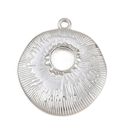 304 Stainless Steel Pendants STAS-L313-05E-P-1