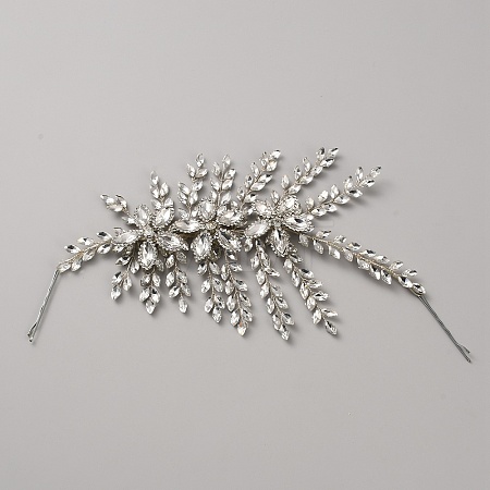 Alloy Rhinestone Hair Bobby Pins Sets OHAR-WH0014-25S-1