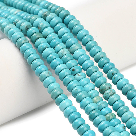 Natural Howlite Beads Strands G-Z110-B16-2x4mm-1