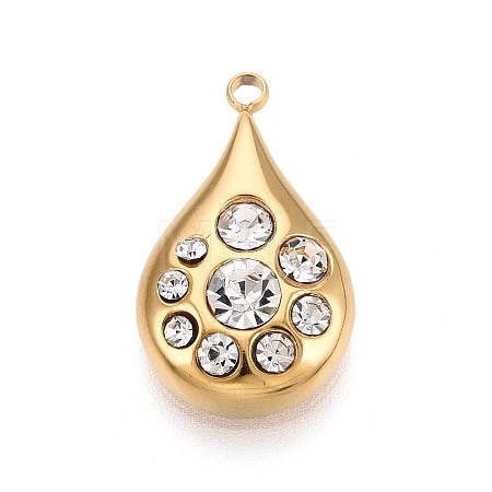 303 Stainless Steel Pendants STAS-Q110-27G-1