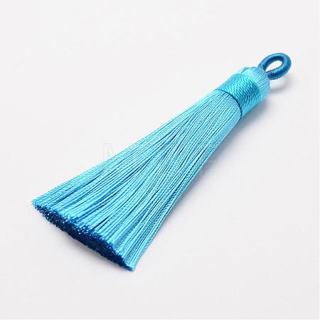 Polyester Tassel Big Pendant Decorations FIND-P022-02-1