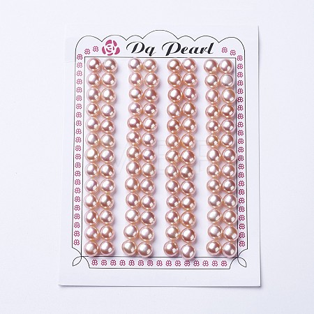 Natural Cultured Freshwater Pearl Beads PEAR-I004F-04-1