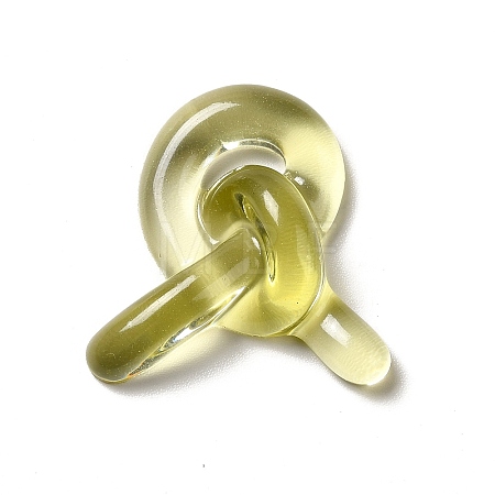 Transparent Resin Cabochons RESI-F036-01D-1