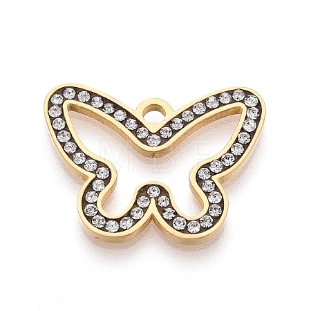 303 Stainless Steel Pendants STAS-Q110-33G-1