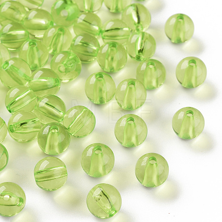Transparent Acrylic Beads MACR-S370-A10mm-729-1
