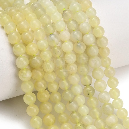Natural New Jade Beads Strands GG-CBA792A-C01-6mm-1