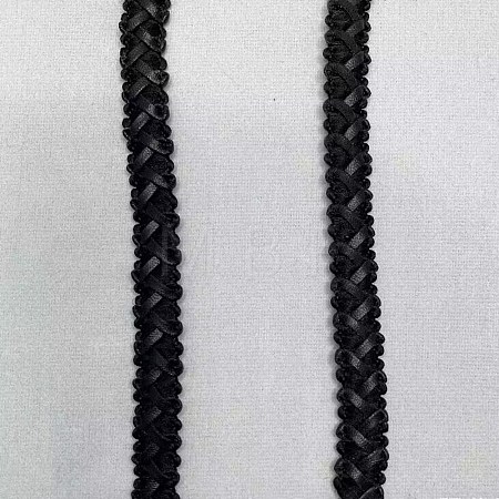 Imitation Leather Braided Lace Ribbon WL-WH0003-02C-1