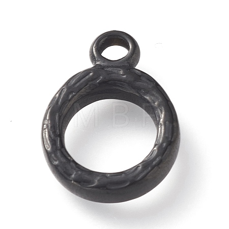 304 Stainless Steel Toggle Clasps Parts Ion Plating(IP) STAS-K209-01B-1